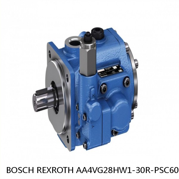AA4VG28HW1-30R-PSC60F001S BOSCH REXROTH A4VG VARIABLE DISPLACEMENT PUMPS