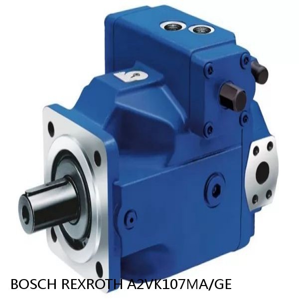 A2VK107MA/GE BOSCH REXROTH A2VK VARIABLE DISPLACEMENT PUMPS
