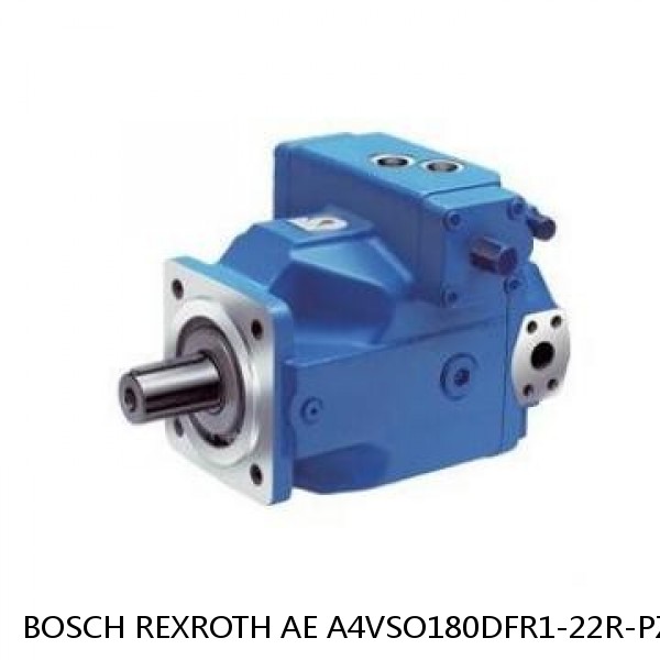 AE A4VSO180DFR1-22R-PZB13K34-SO801 BOSCH REXROTH A4VSO VARIABLE DISPLACEMENT PUMPS