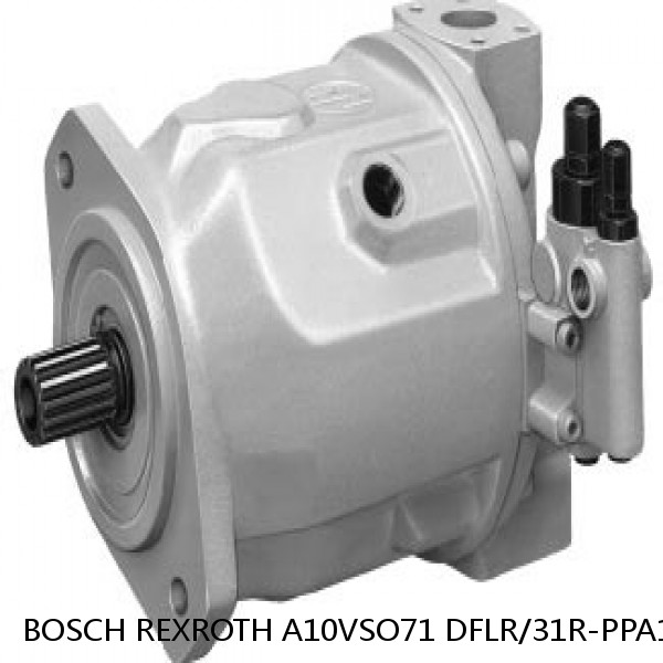 A10VSO71 DFLR/31R-PPA12N BOSCH REXROTH A10VSO VARIABLE DISPLACEMENT PUMPS