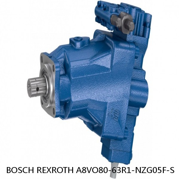 A8VO80-63R1-NZG05F-S BOSCH REXROTH A8VO VARIABLE DISPLACEMENT PUMPS #1 small image