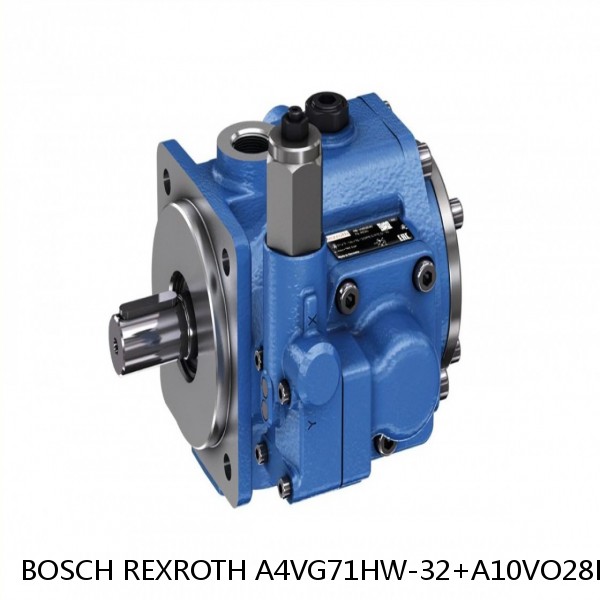 A4VG71HW-32+A10VO28DR-31 BOSCH REXROTH A4VG VARIABLE DISPLACEMENT PUMPS #1 image