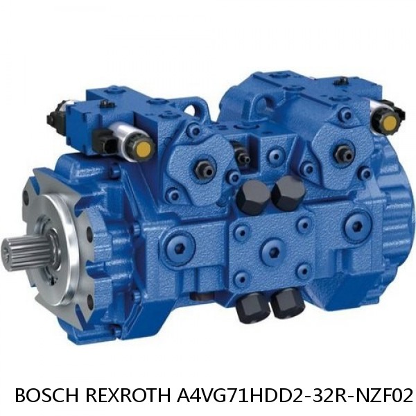 A4VG71HDD2-32R-NZF02F021S BOSCH REXROTH A4VG VARIABLE DISPLACEMENT PUMPS #1 image